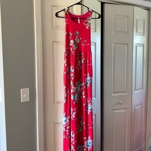 Pink Lily Maxi dress